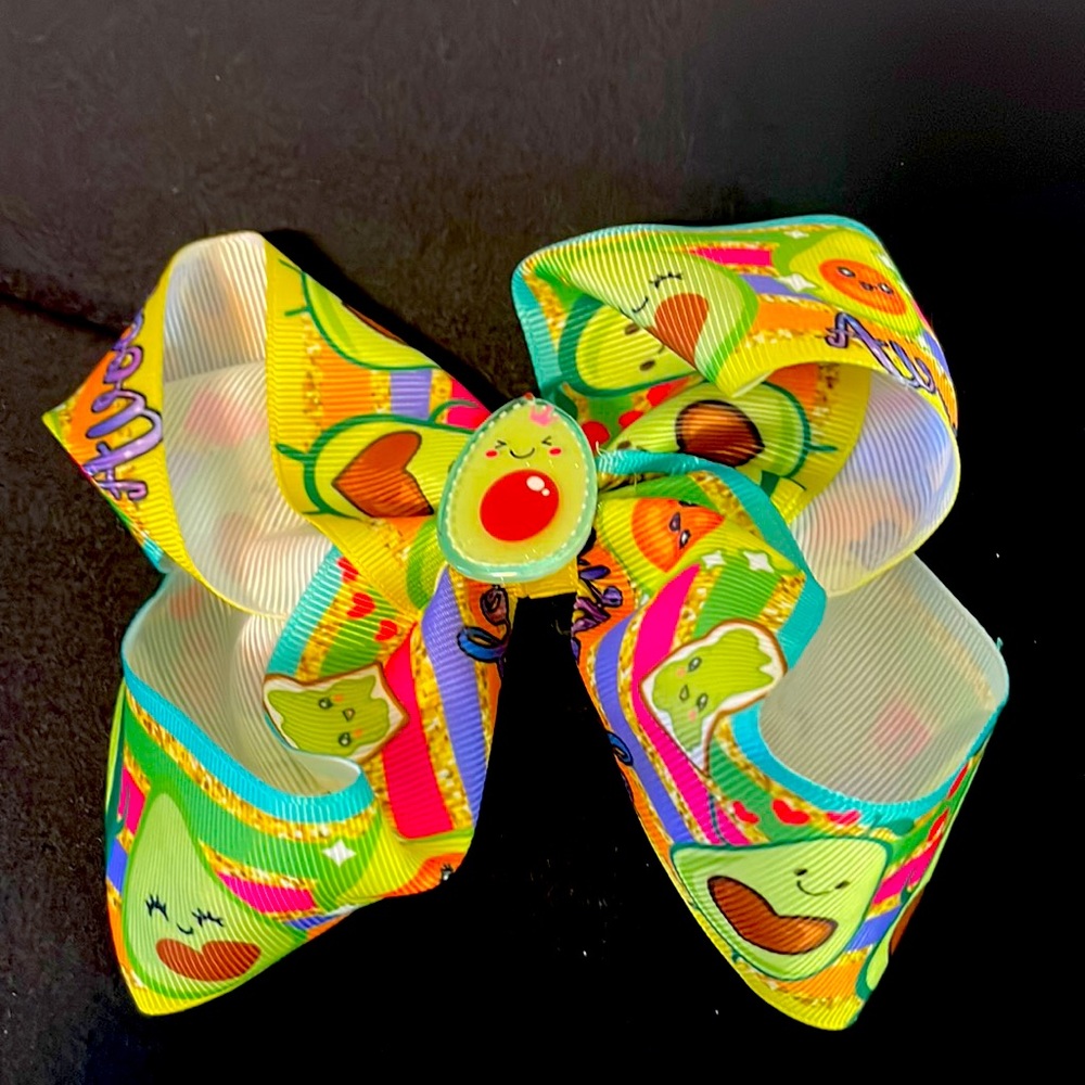 ✨Kids✨ bow Avocado 🥑